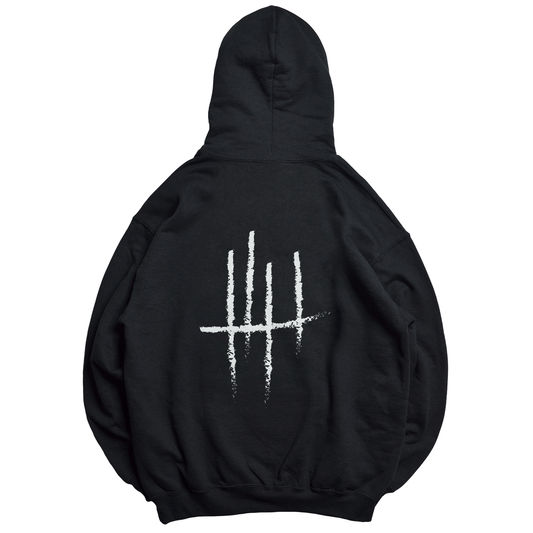 "218" Black Hoodie