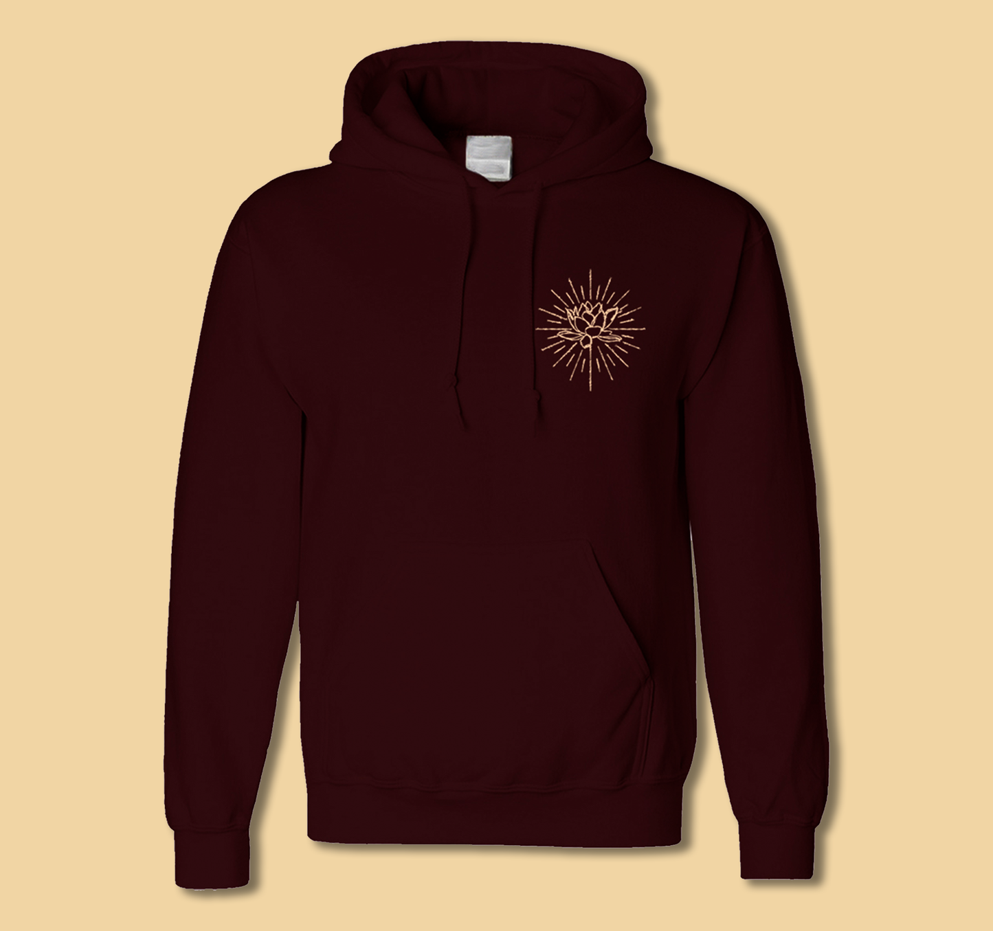 "ETAT 2" Maroon Hoodie