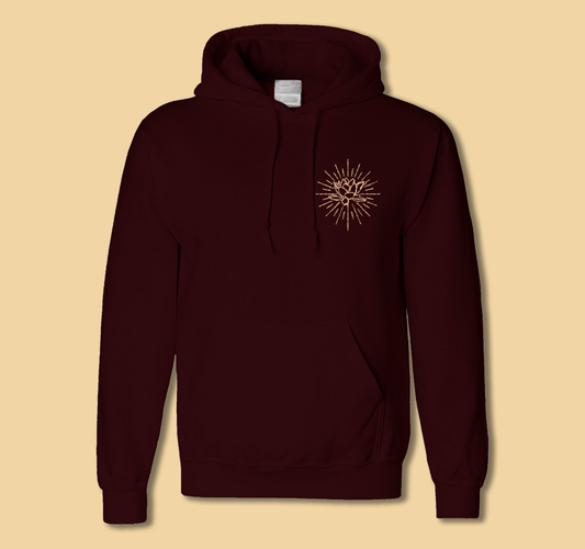 "ETAT 2" Maroon Hoodie