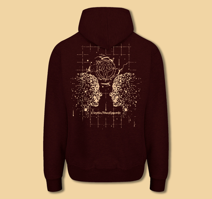 "ETAT 2" Maroon Hoodie