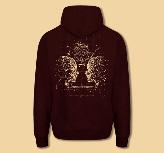 "ETAT 2" Maroon Hoodie