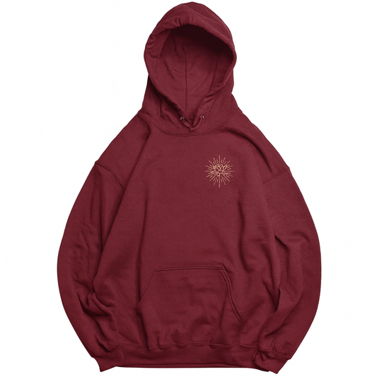 "ETAT 2" Maroon Hoodie