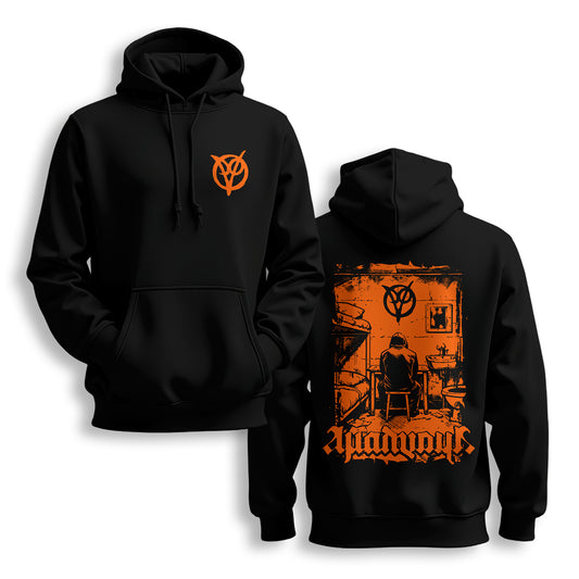 "ΑΜΑΛΓΑΜΑ" Black Hoodie 2