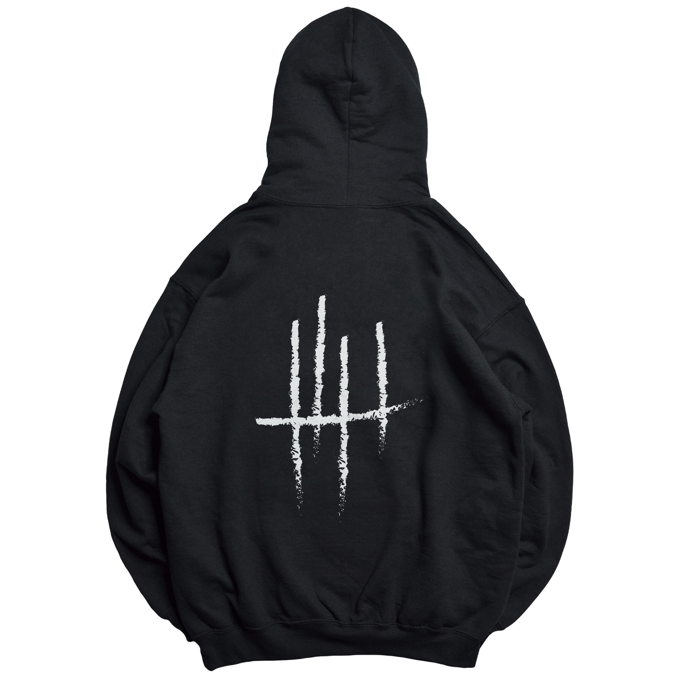 "218" Black Hoodie