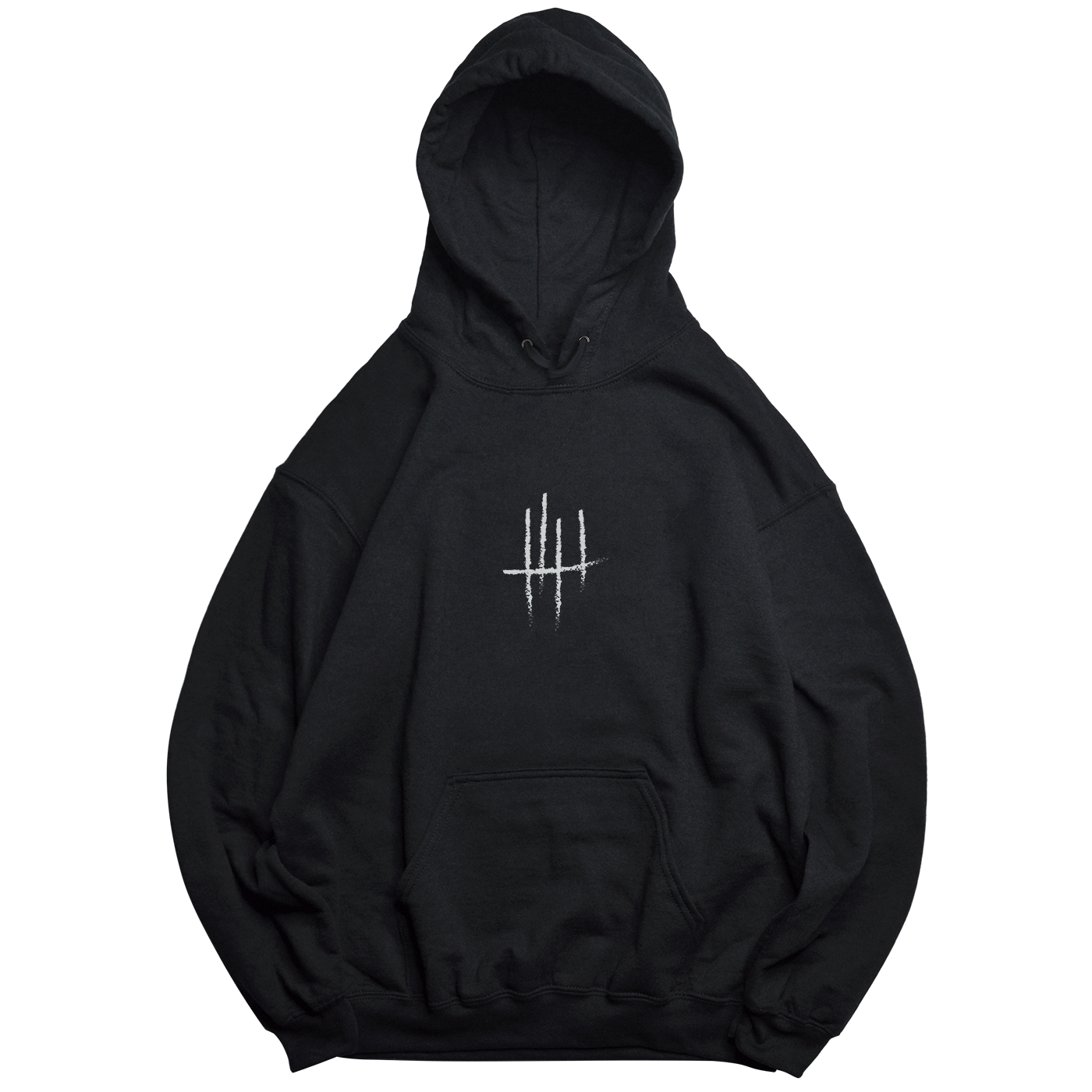 "218" Black Hoodie