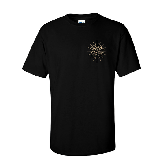 "ETAT 2" Black T-Shirt